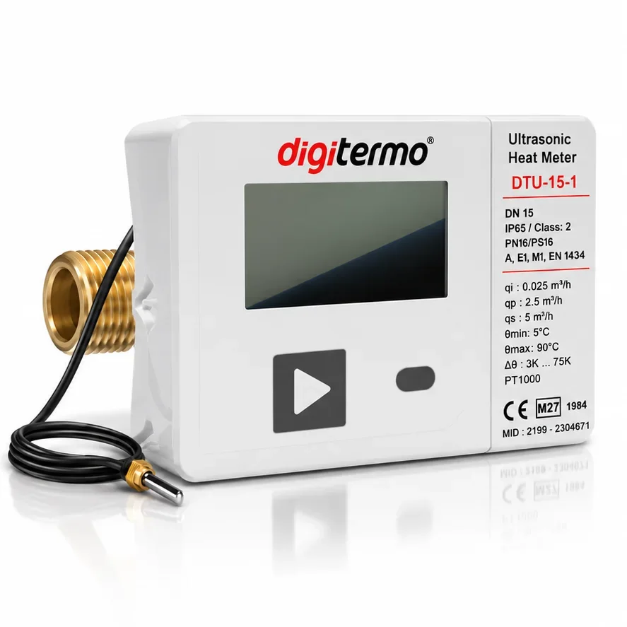 Digitermo DTU DN15 Wireless M-Bus Ultrasonik Kalorimetre