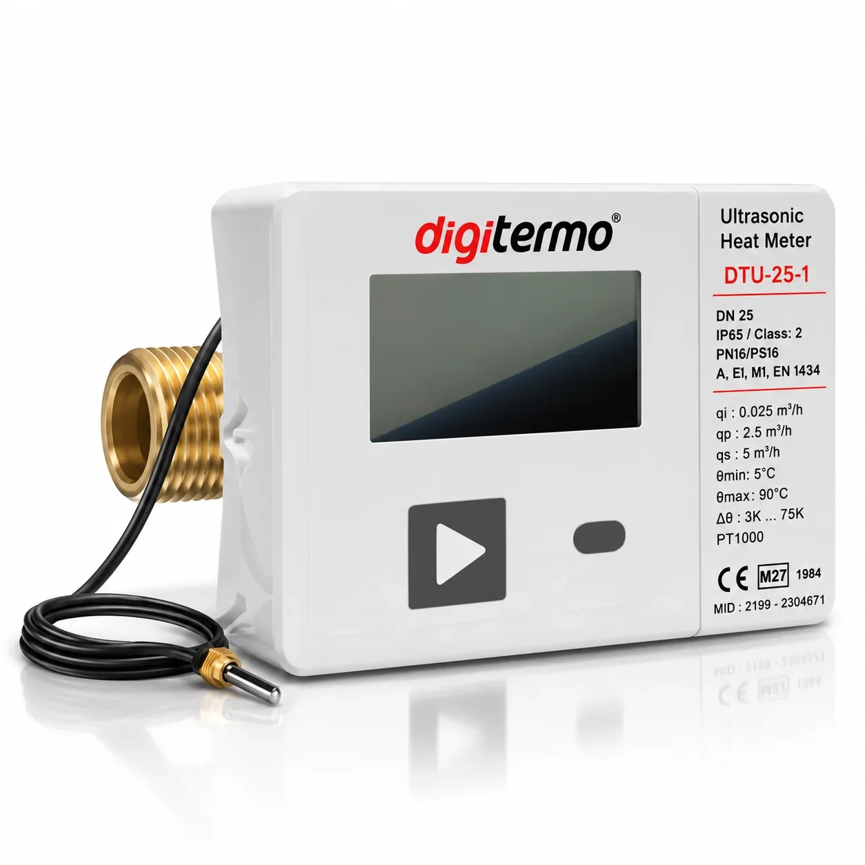 Digitermo DTU DN40 Wireless M-Bus Ultrasonik Kalorimetre